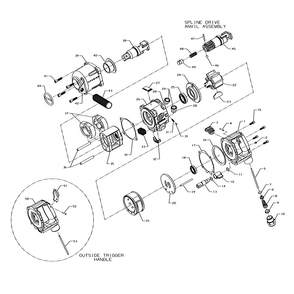 Part Location Diagram of 130SR-188 Ingersoll Rand Fitting